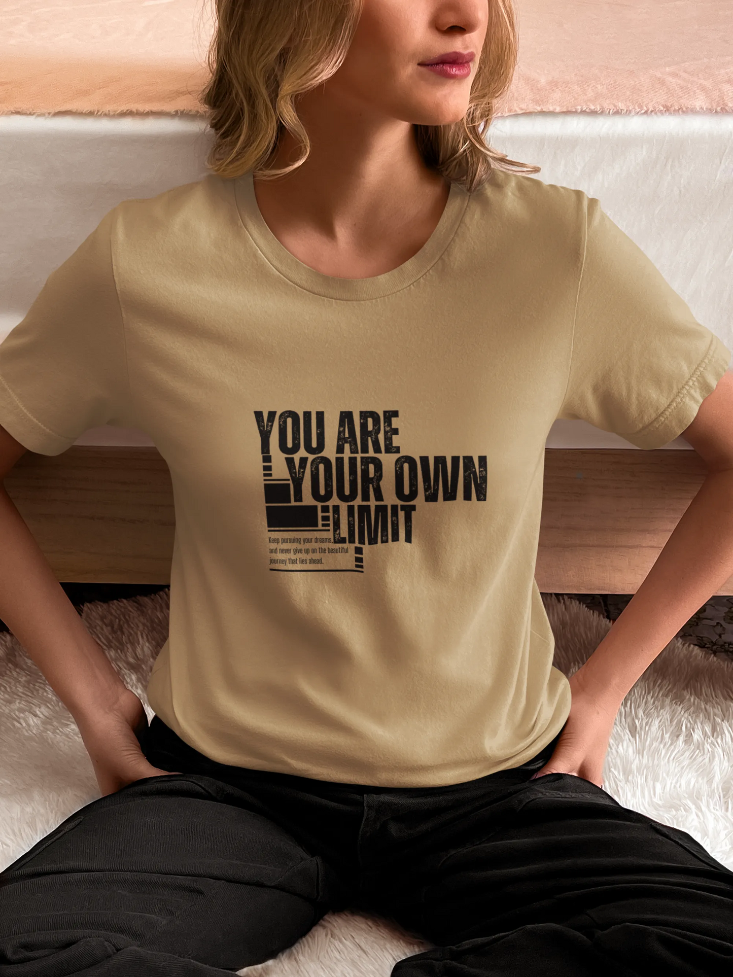 "You are Your Own Limit" | Women’s Motivational T-shirt