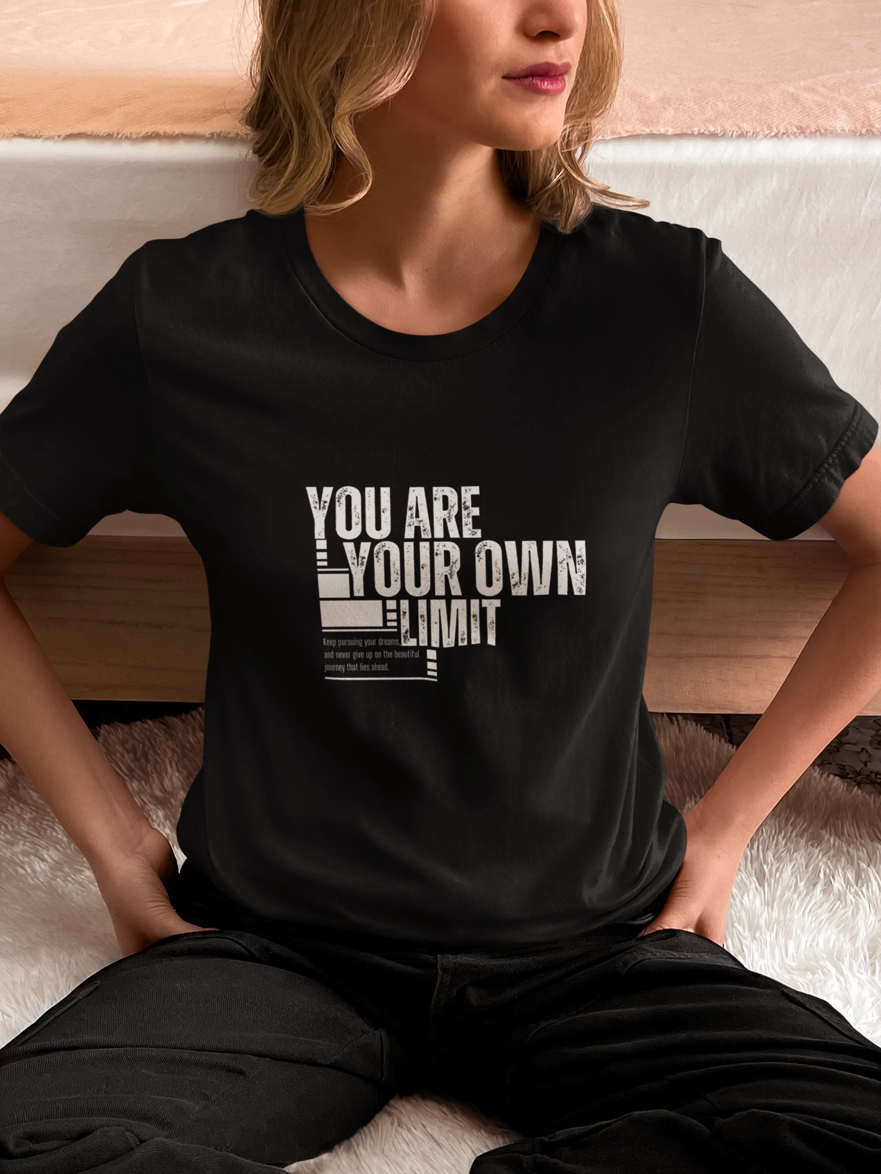 "You are Your Own Limit" | Women’s Motivational T-shirt
