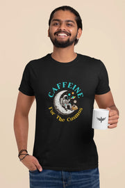 "Caffeine For The Cosmos" | Men’s Coffee Lovers T-shirt