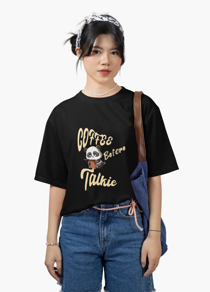 "Coffee Before Talkie" | Women’s Coffee Lovers T-shirt