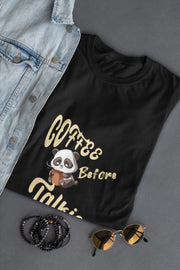 "Coffee Before Talkie" | Women’s Coffee Lovers T-shirt