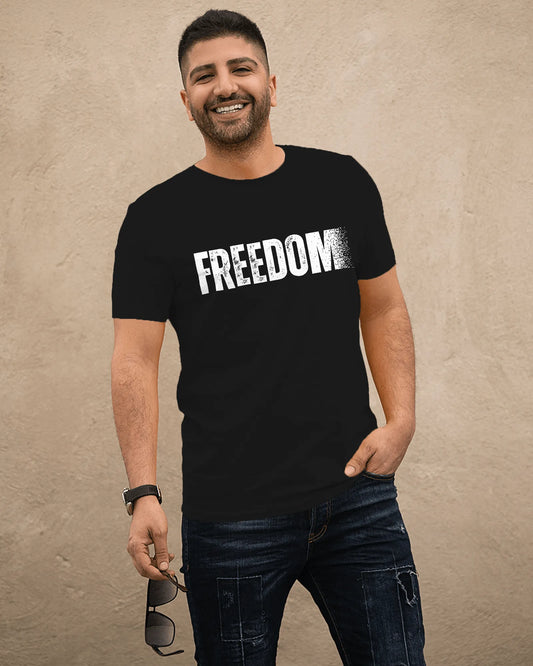 "Freedom" | Men’s Motivational T-shirt