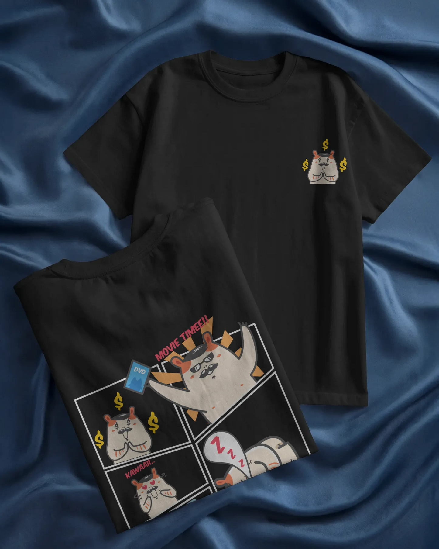 Funny Comic Panel Cartoon T-Shirt for Anime Lovers for Women
