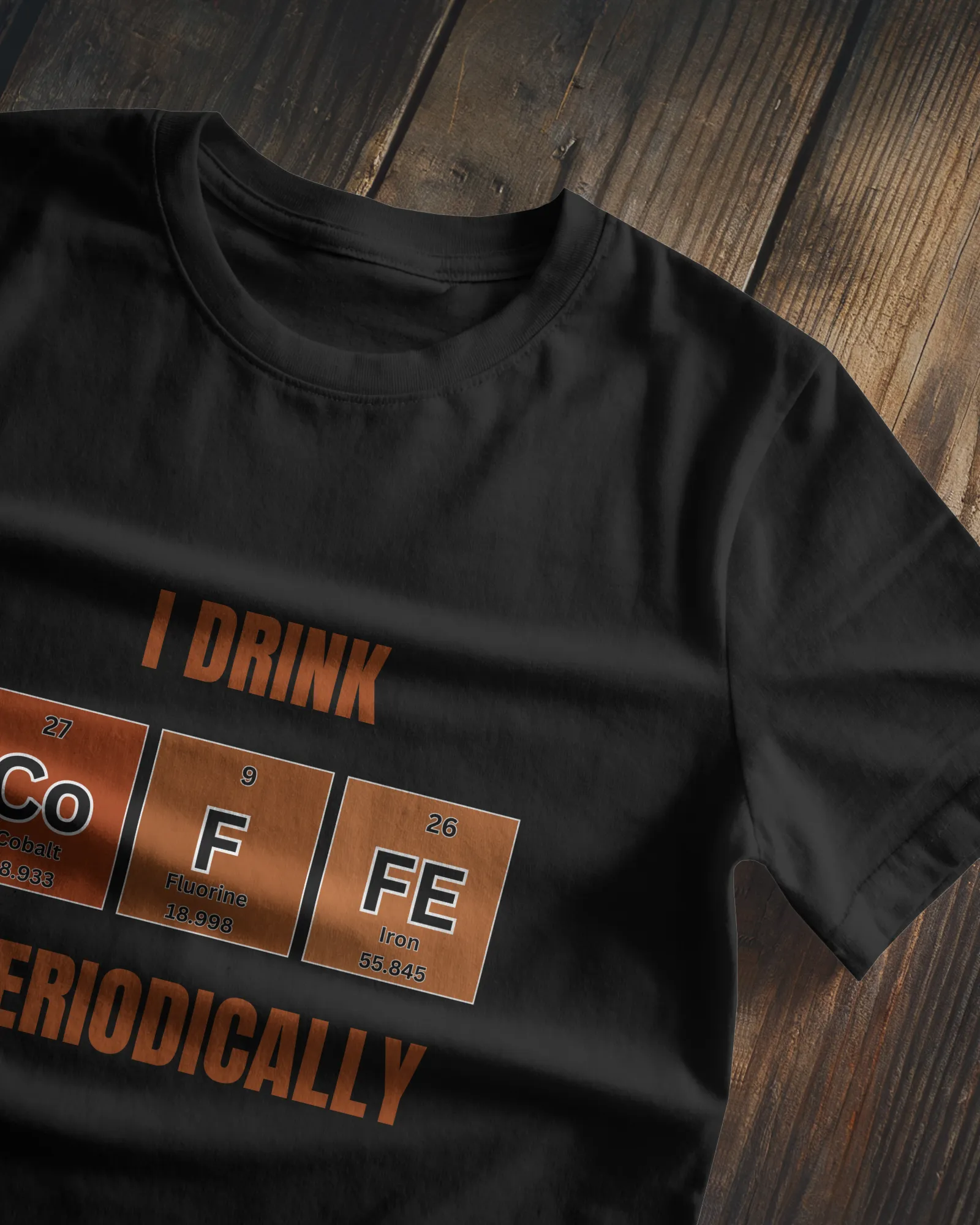 "I Drink Coffee Periodically" | Men’s Coffee Lovers T-shirt