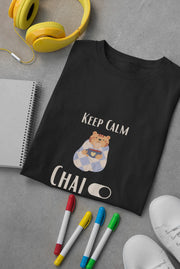 "Keep Calm - Chai" | Men’s T-shirt for Tea Lovers