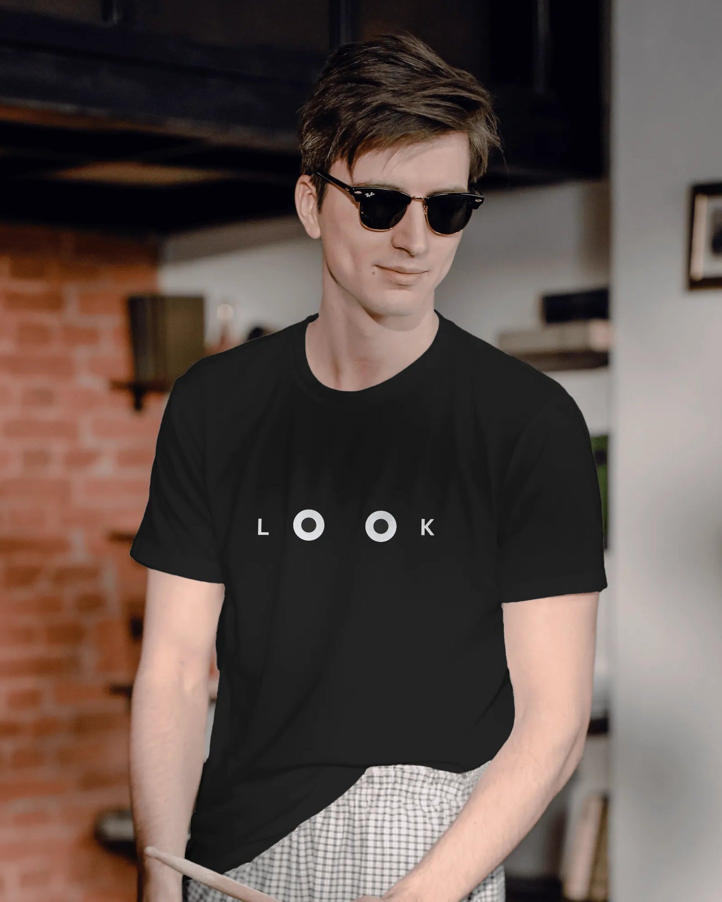 "Look" | Men’s Motivational T-shirt