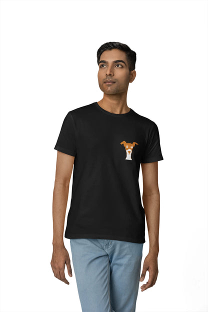 Made to Be Loved – Loyal Rescue Dog T-Shirt for Men