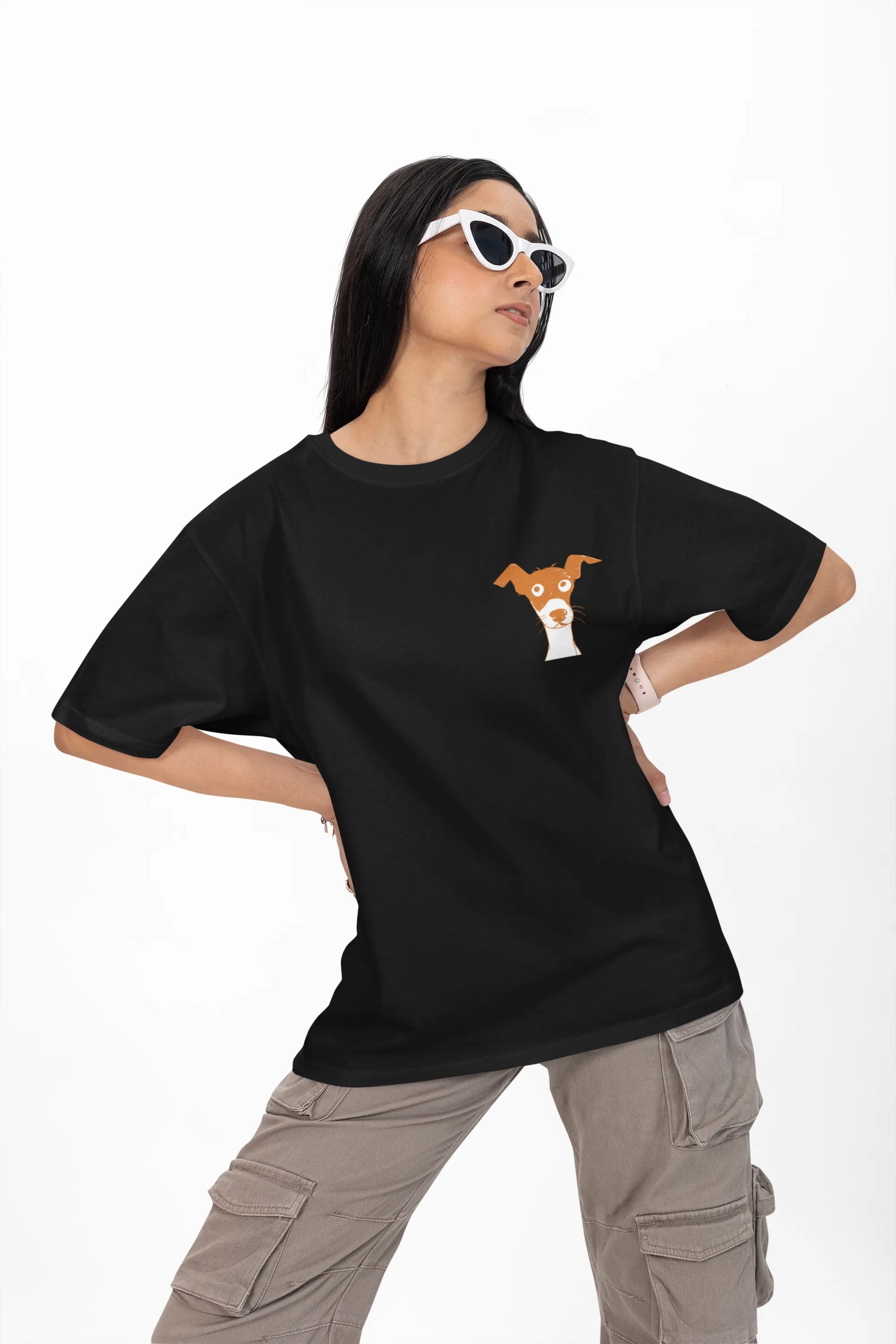 Made to Be Loved – Loyal Rescue Dog T-Shirt for Women