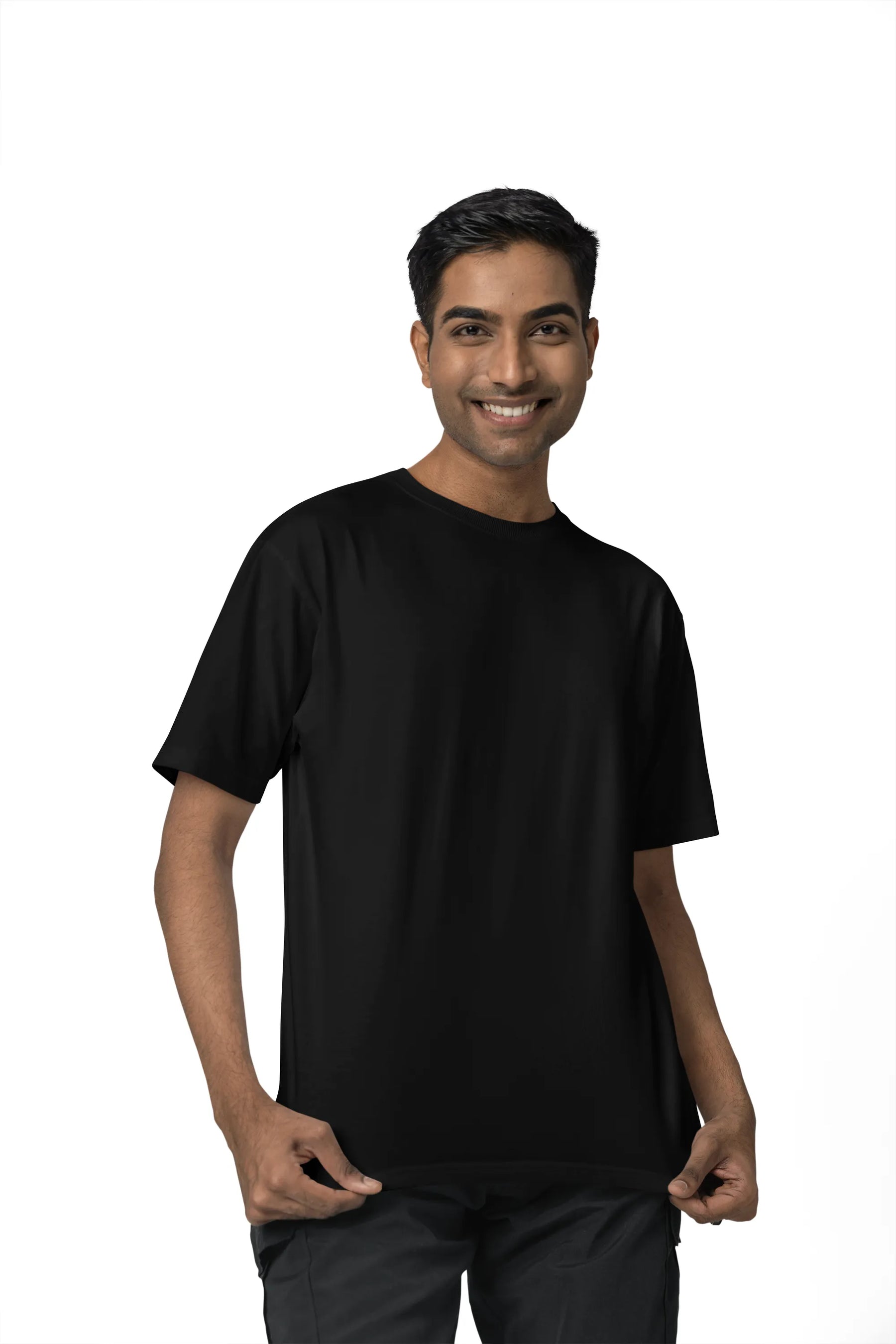 "S" - Men’s Relaxed Fit Solid T-shirt