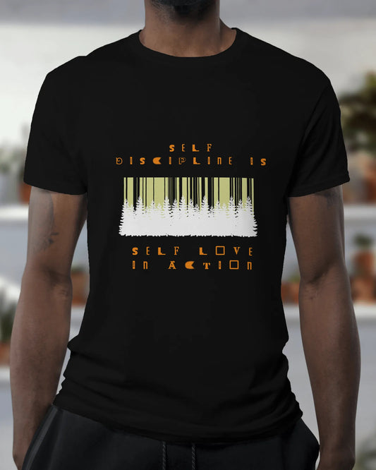 "Self Discipline is Self Love in Action" | Men’s Motivational T-shirt