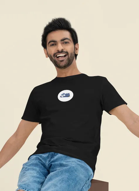 "Sleepy Penguin T-Shirt – Cute Chill Vibes Cartoon Tee" | Men’s T-shirt for Cartoon Lovers