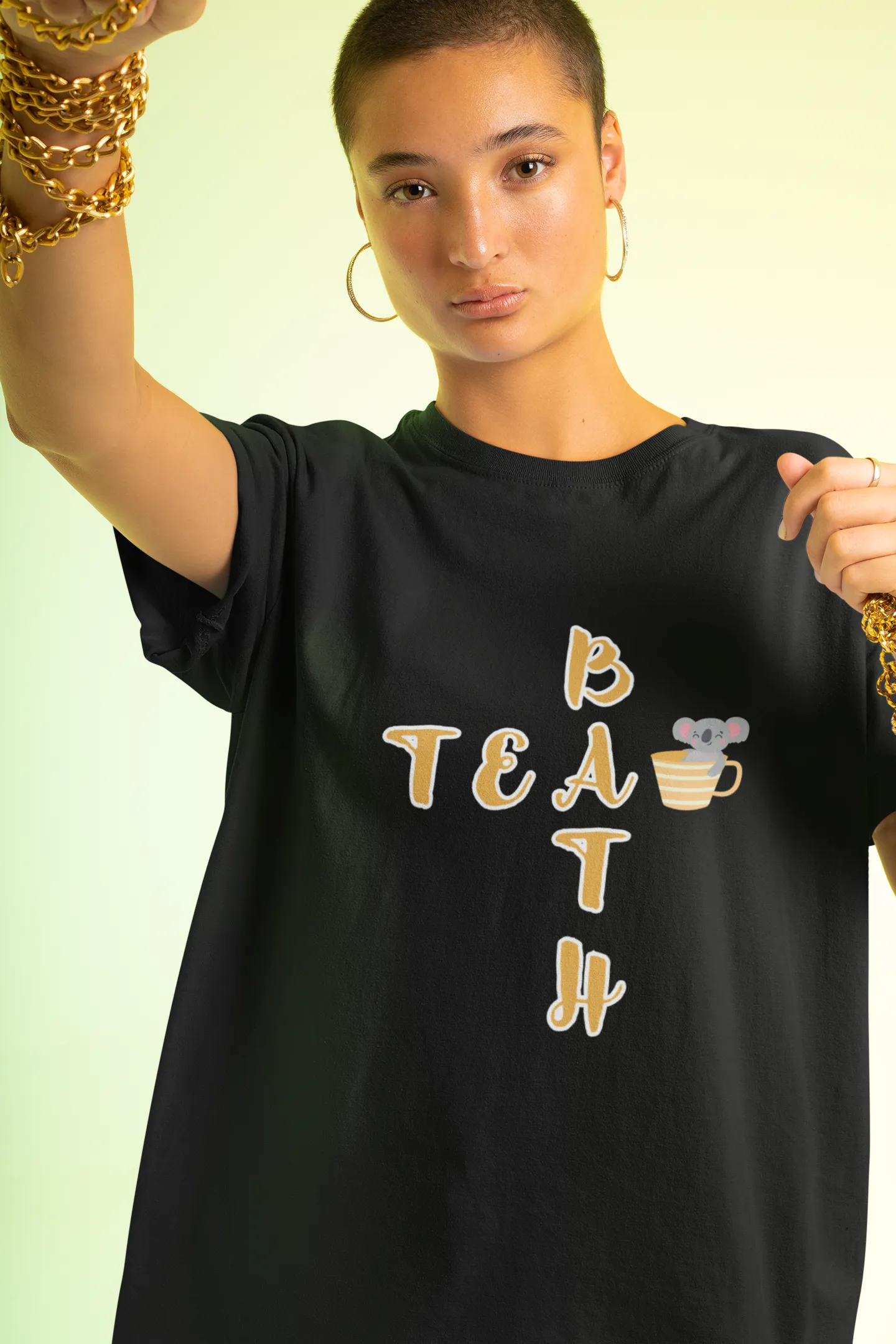 "Tea Bath" | Women’s T-shirt for Tea Lovers