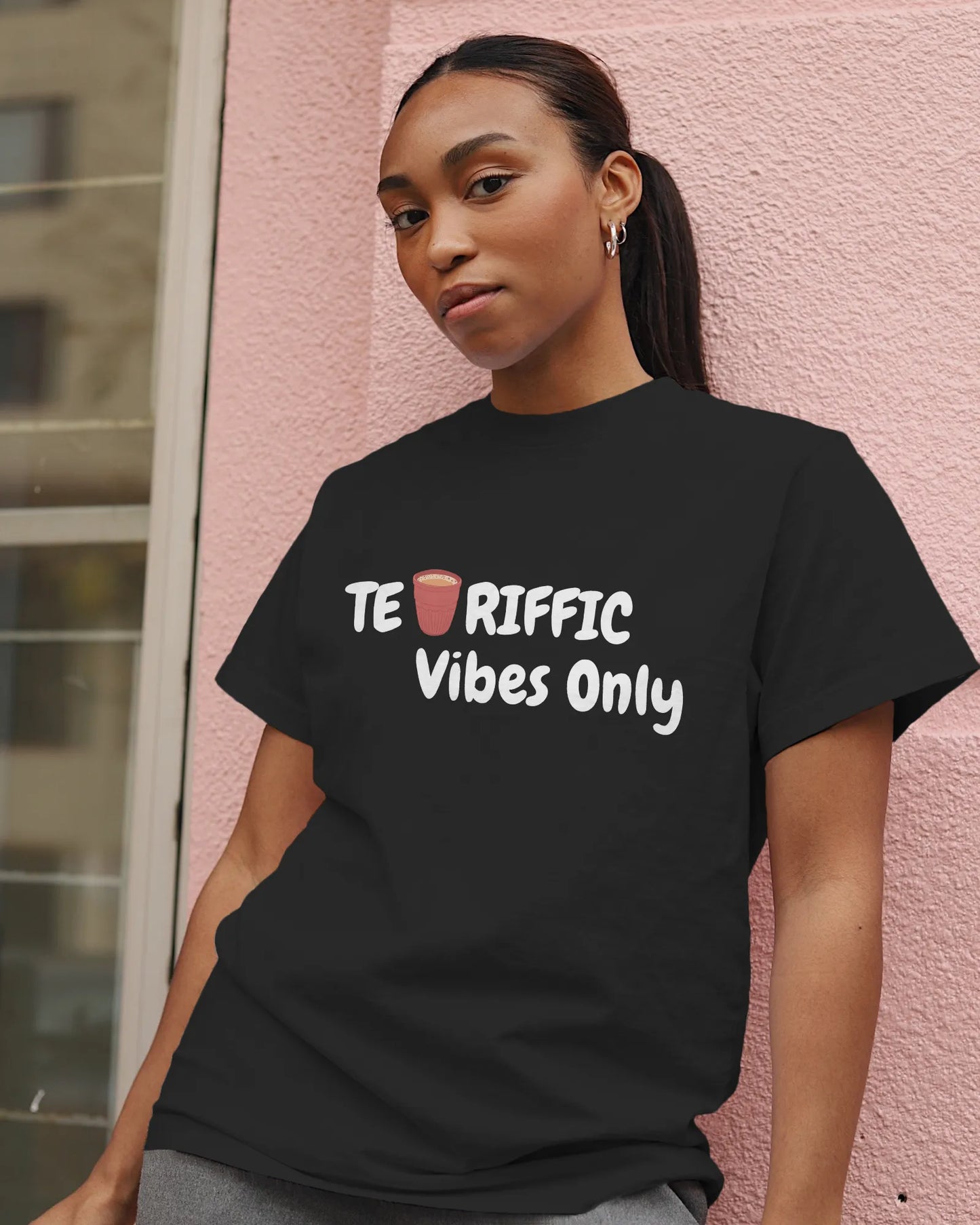 "Tea - Riffic Vibes Only" | Women’s T-shirt for Tea Lovers