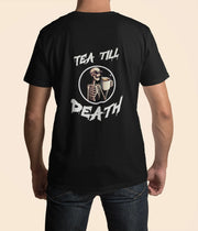 "Tea Till Death" | Men’s T-shirt for Tea Lovers