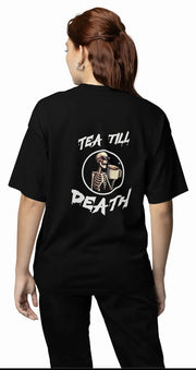 "Tea Till Death" | Women’s T-shirt for Tea Lovers