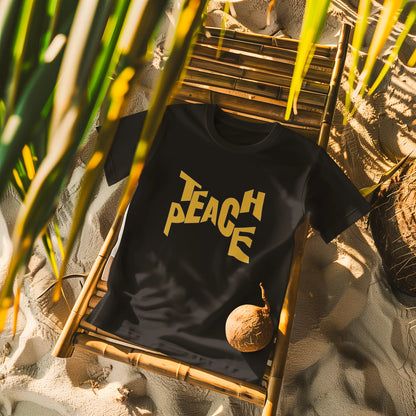 "Teach Peace" | Men’s Motivational T-shirt