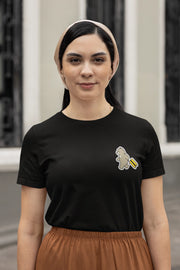 Wander Bear – Playful Travel Bear T-Shirt for Women