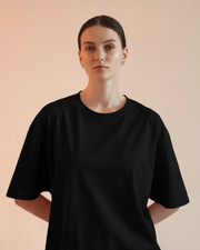 "M" - Women’s Oversize Fit Solid T-shirt
