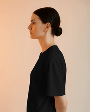 "S" - Women’s Oversize Fit Solid T-shirt