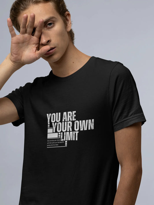 "You are Your Own Limit" | Men’s Motivational T-shirt