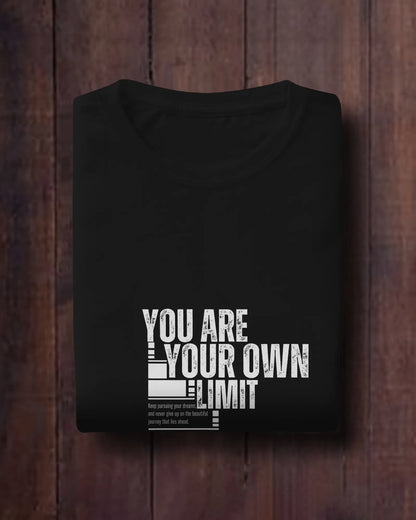 "You are Your Own Limit" | Men’s Motivational T-shirt