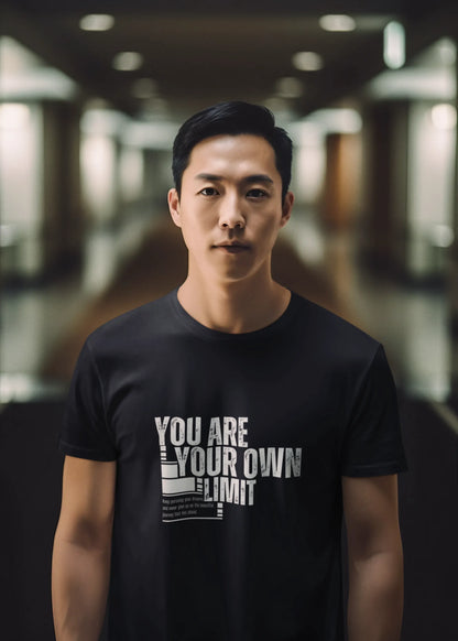"You are Your Own Limit" | Men’s Motivational T-shirt