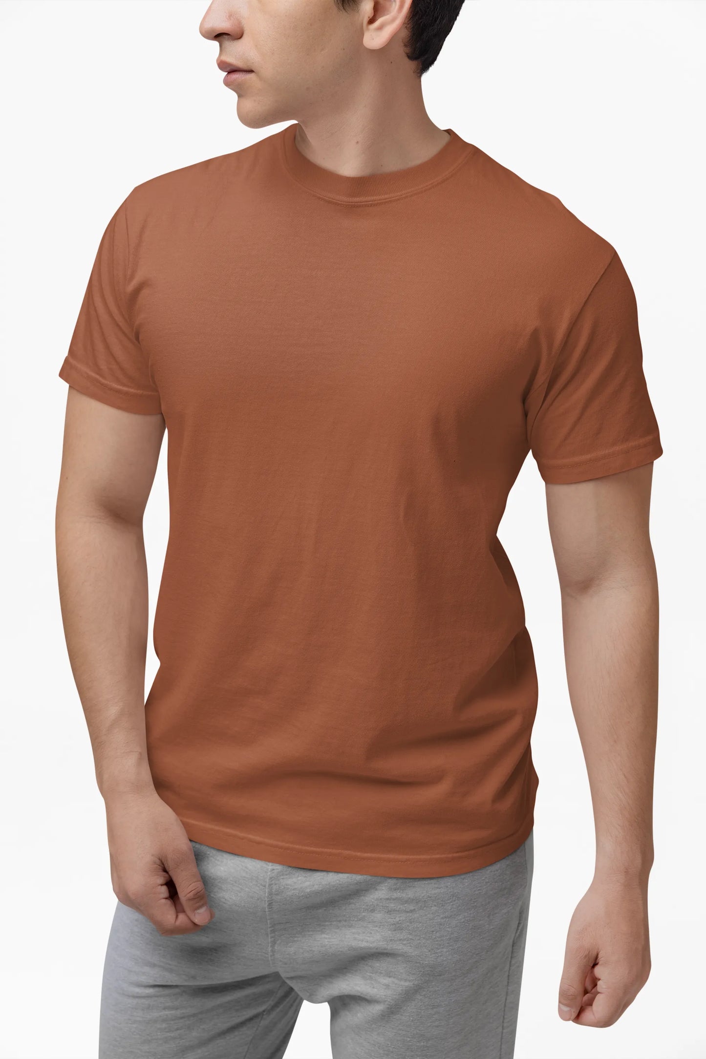 "S" - Men’s Regular Fit Solid T-shirt