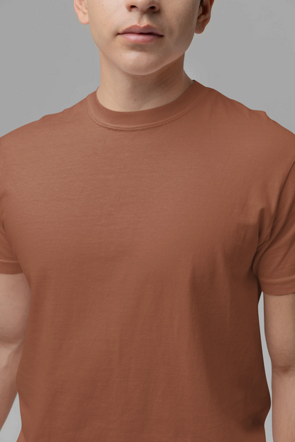 "S" - Men’s Regular Fit Solid T-shirt