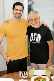 "Dad & Me" Black T-Shirt | Heartwarming Gift for Fathers from Kids & Adults