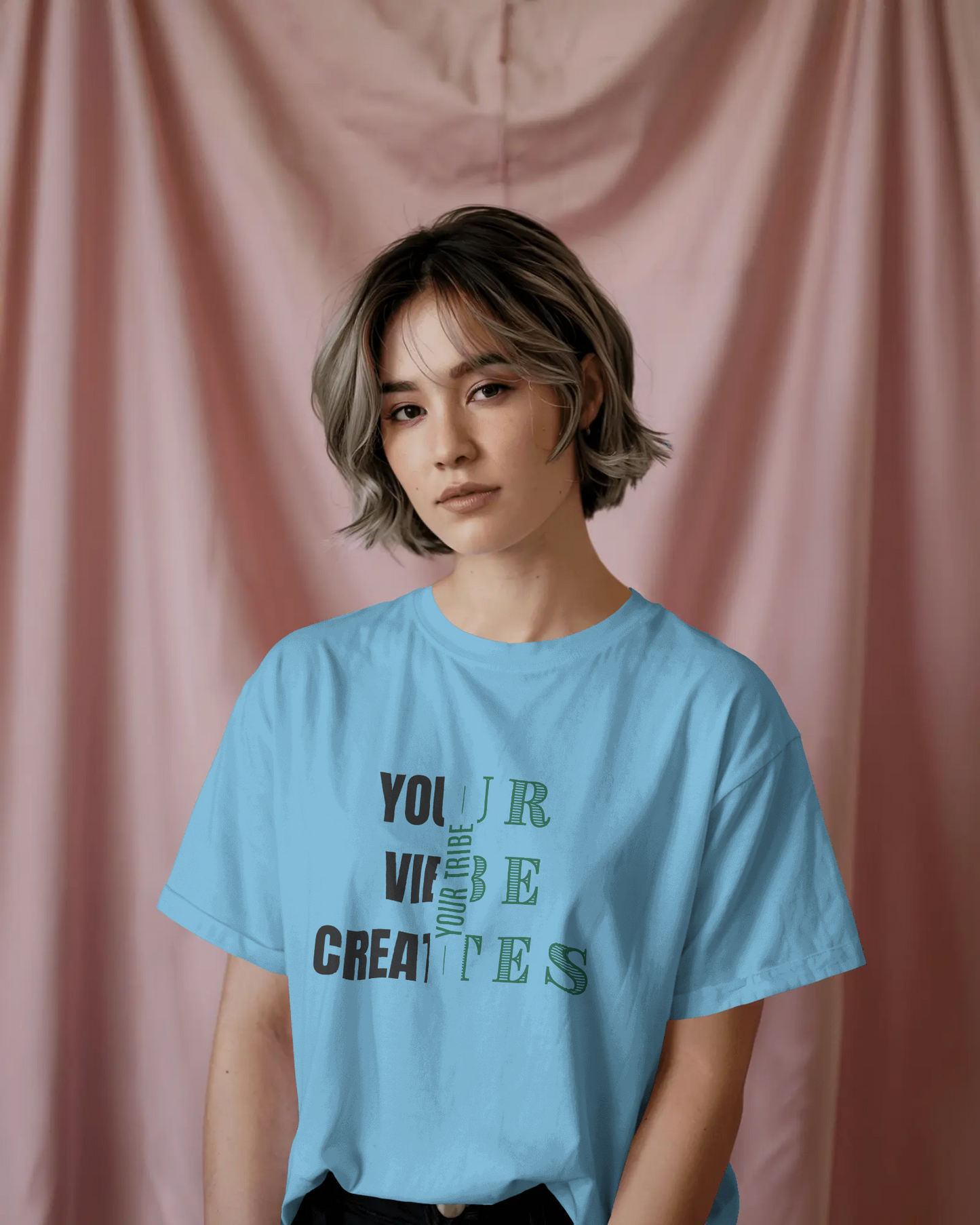 "Your Vibe Creates Your Tribe" | Women’s Motivational T-shirt