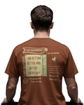 I Am Very Greatful | Men's Rust T-shirt | Double Impact