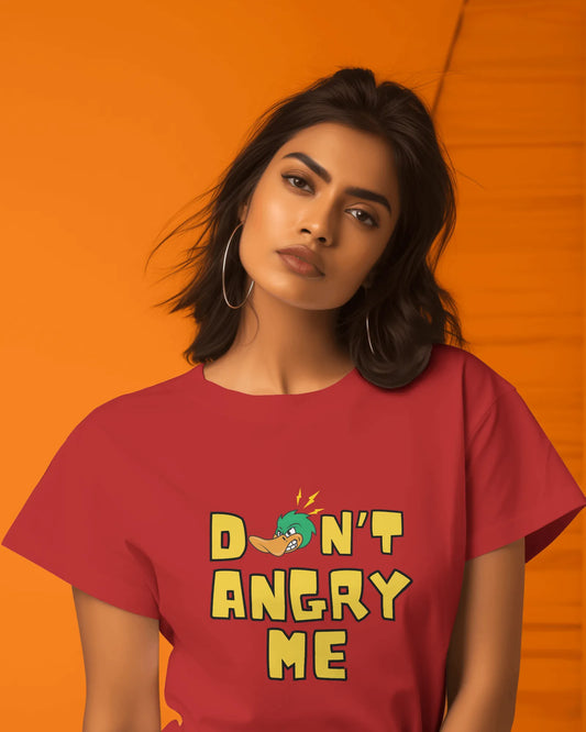 "Don't Angry Me" | Women 's T-Shirt for Love For Animals