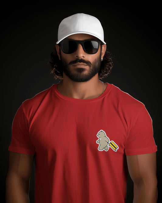 "Panda" | Men 's T-Shirt for Love For Animals