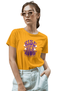 Rise High | Women's Mustard T-shirt | Motivational