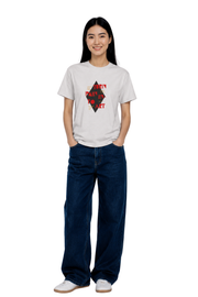 Turn Pain To Art | Women's Off-White T-shirt | Motivational