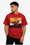 You Look Good | Men's Red T-shirt | Muscle and Mind