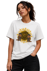 Detective Duo | Women's Off-White T-shirt | Cartoon