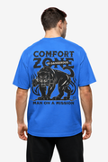 Comfort Zone | Men's Blue T-shirt | Muscle and Mind