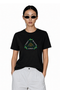 Vision Beyond Limits | Women's Black T-shirt | Motivational