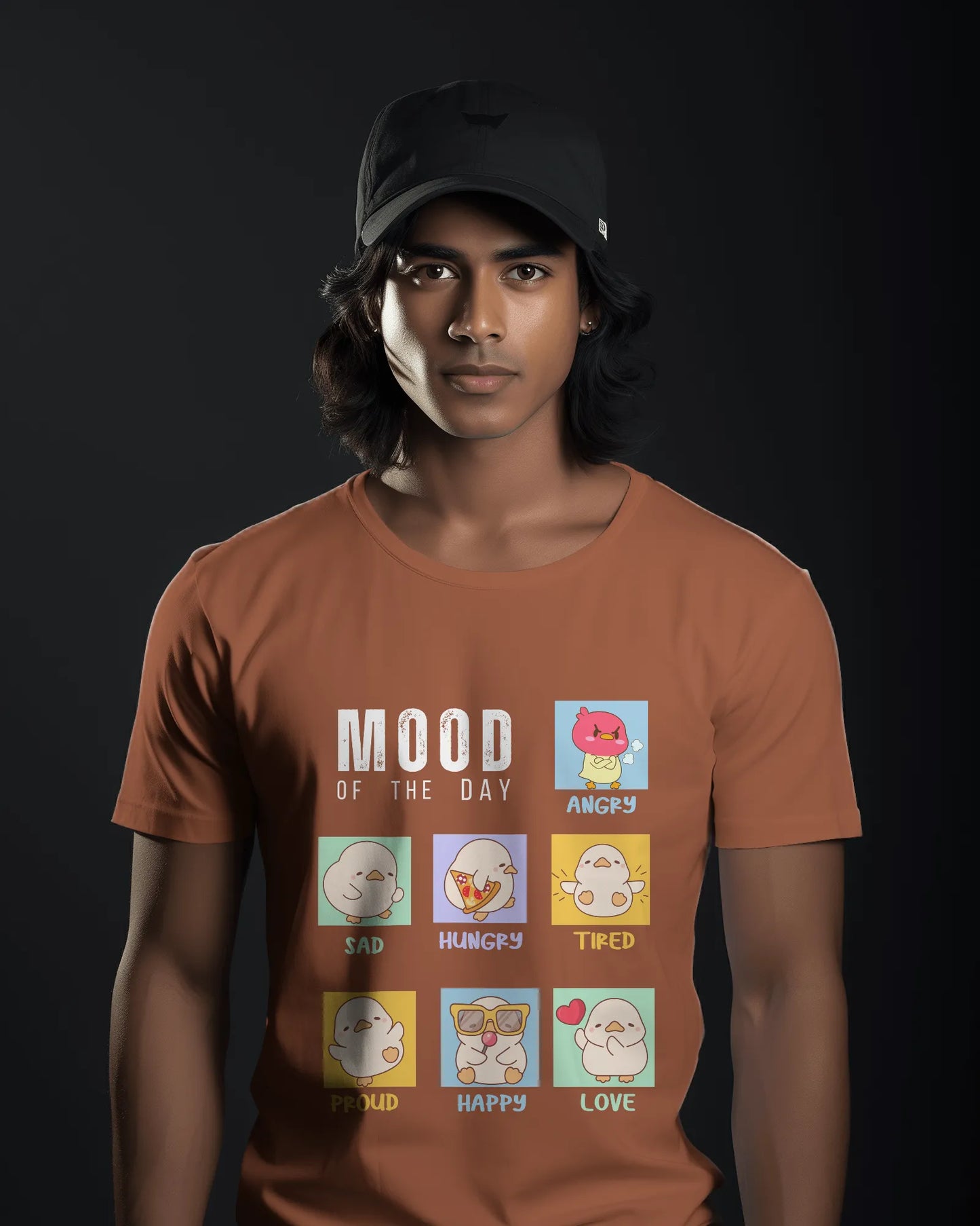"Mood of The Day" | Men 's T-Shirt for Love For Animals