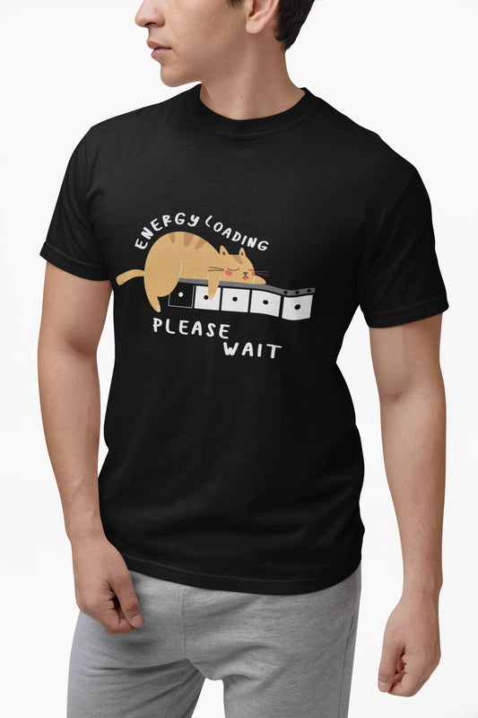 "Energy Loading" | Men 's T-Shirt for Love For Animals