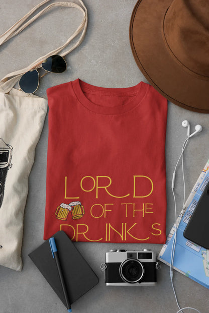 "Lord of The Drinks" | Men 's T-Shirt for Beer Lovers