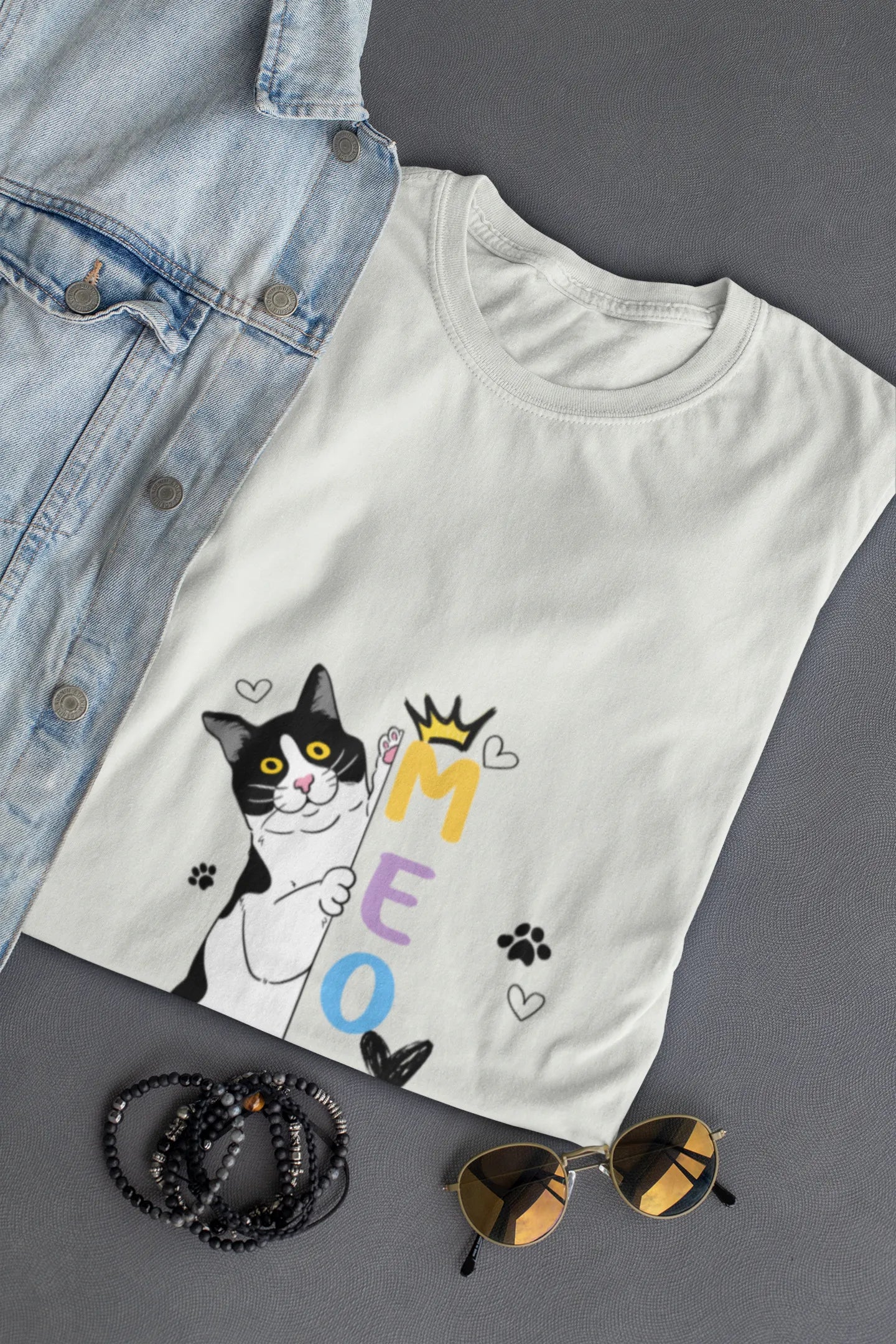 "Meow" | Women 's T-Shirt for Love For Animals