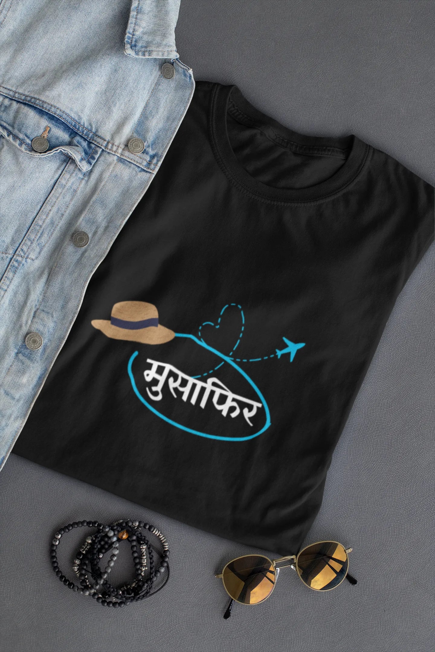 "Musafir" | Men 's T-Shirt for Travellers