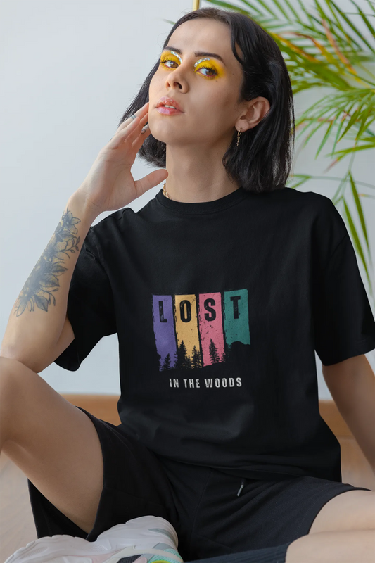 "Lost in The Woods" | Women 's T-Shirt for Travellers