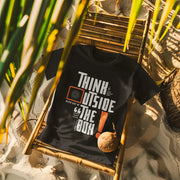"Think Outside The Box" | Women’s Motivational T-shirt