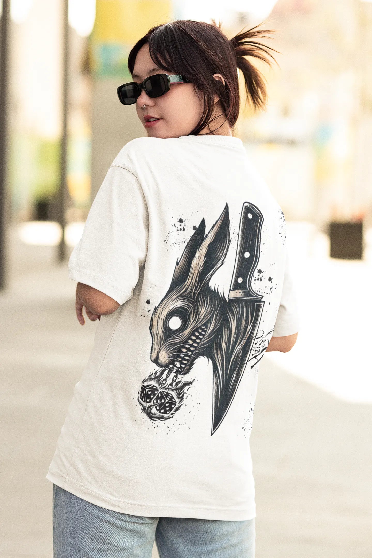 "Horror Rabbit" | Women 's T-Shirt for Double Impact