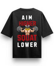 Black Oversized T-shirt Back Design