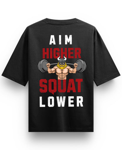 Black Oversized T-shirt Back Design