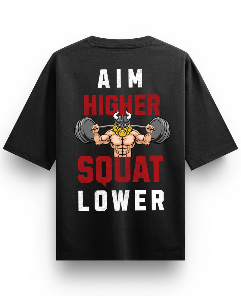 Black Oversized T-shirt Back Design